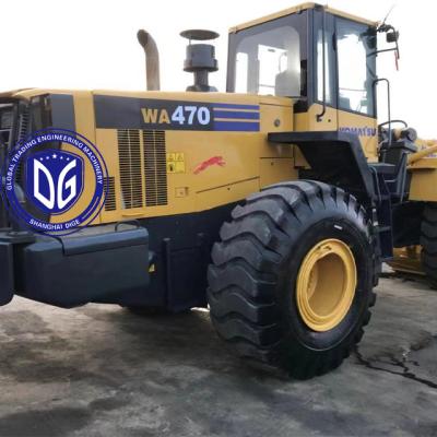 China Komatsu WA470-6 Gebrauchtlader mit hoher Effizienz Original aus Japan zu verkaufen