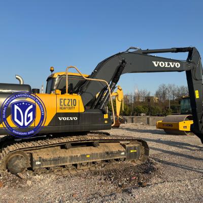 中国 中古Volvo EC210 21トンの水力クローラー掘削機 ほぼ新品 高品質 販売のため