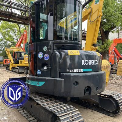 China Gently Used Kobelco SK55 5.5 Ton Crawler Excavator 90% New In Good Condition for sale