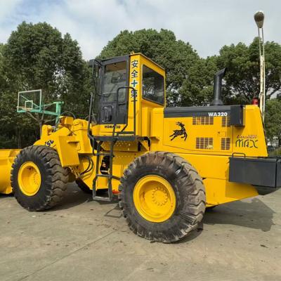 China Japón Marca de cargador Komatsu WA320 Cargador usado a la venta Komatsu Equipo de construcción en venta