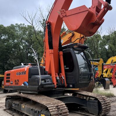 China Excavadora de 20 toneladas de marca japonesa Hitachi ZX200 Excavadora usada para equipamentos de construção Hitachi à venda