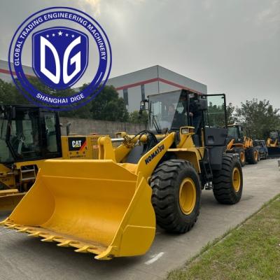 Chine La chargeuse à roues utilisée Komatsu WA320-5 d'origine: efficace, fiable et prête à fonctionner! à vendre