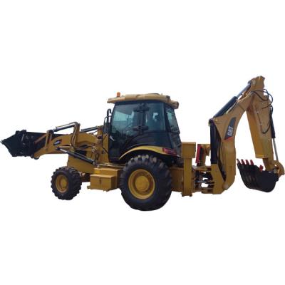 China Gebruikte graafmachines Caterpillar Backhoe Loader met levenslange technische begeleiding op afstand Te koop