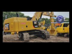 Trench Digger 349E Used Caterpillar Excavator 49 Ton Time Tested Earth Handler Excavator