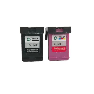 China COMPATIBLE for Hp, Compatible Inkjet Printing Ink Cartridge 62Xl Ink Cartridge For Original Remanufactured for sale