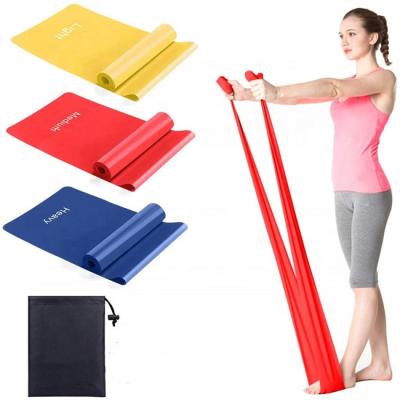 China Yoga and Rehab Non-latex TPR Band Elastic Band Resistance Bands Set for sale