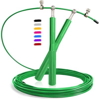 China PVC Speed ​​Jump Rope With Aluminum Anti-Slip Handles For Great For Boxing, Fitness for sale