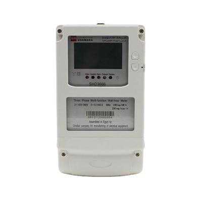 China Yony ​​144*72*228mm Three Phase Electronic Active Electricity Meter for sale