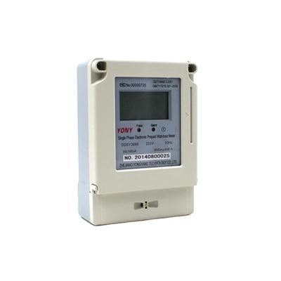 China Best Reliability Tariff Management Single Phase Plastic Remote Prepaid Meter, Digital KWH Meter Single Phase for sale