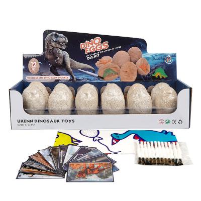 China Developing Intelligence 14 Year Toy Manufacturer Dinosaur Egg Dig Educational Kits For Kids for sale