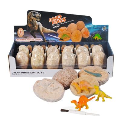 China Intelligence Factory Archeology Developing Toy Dino Egg Digging Toy For Wholesale Fossil Kids for sale