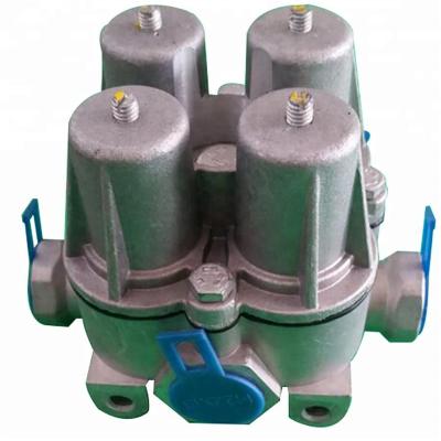 China SINOTRUK HOWO STR SHACMAN China Made Sinotruk Spare Parts WG9000360501 Four Circuit Protection Valve Heavy Truck Parts for sale