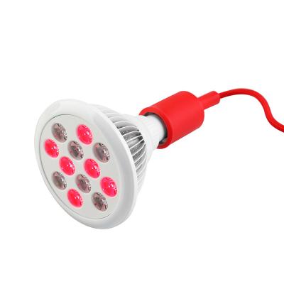 China Pain relief 660nm 850nm par lamp led red nir therapy light home& salon use 12*3w LED facial beauty therapy light par for sale