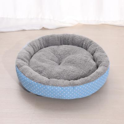 China Petstar Style Sofa Fabric Breathable Round Comfortable Wholesale Viable Home Dog Bed for sale