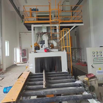 China Durable Pipes And Bars Shot Blasting Machine Surface Cleaning Equipment For Sale Roller Conveyor Shot Blasting Machine for sale