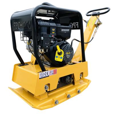 China For Concrete or Asphalt Road Automatic Gasoline/Vibratory Flatbed Mini Road Roller Compactor Small Diesel Reversible Flatbed Compactor for sale