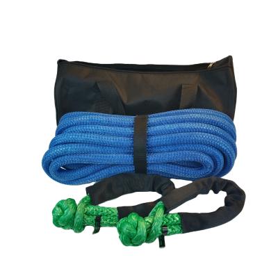 China Off Road Nylon 6 Double Braided Kinetic Recovery Rope Hot Sale Rope For Car for sale