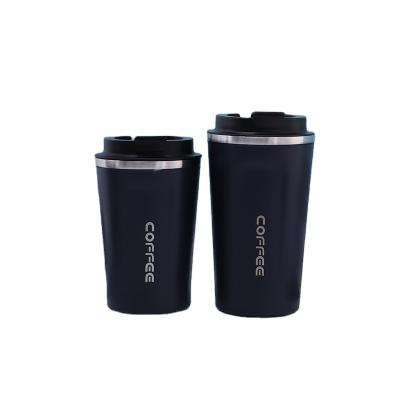 China Wholesale Custom Viable Coffee Mugs 500ml Powder Coated 18/8 Stainless Steel Vacuum Coffee Mugs Modern Non-Slip Double Bottom Wall for sale