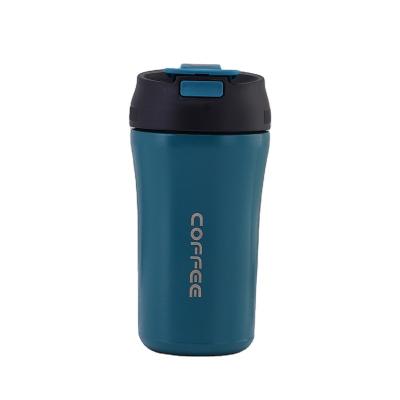 China New Viable Coffee Mug With Lid And Straw Stainless Steel Vacuum Insulated Coffee Mug Tumbler 500ml for sale