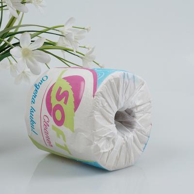 China Eco-friendly Tissue Paper Soft Virgin Bamboo Tissue Lampure Sichuan Pulp Toilet Paper for sale