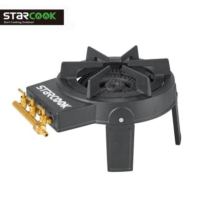 China Hotel Camping Use Mini Gas Stove Durable Cooking For Cast Iron Body for sale