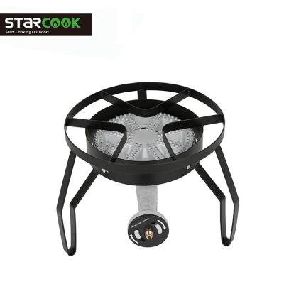 China Large Energy Saving Cast Iron Power Gas Cooker Patio Cooker For Garden BBQ Party for sale