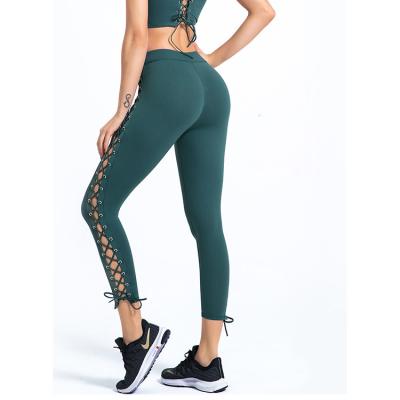 China High quality high waist fashion factory sale fitness leggings crac! crack! breathable yoga leggings for women for sale