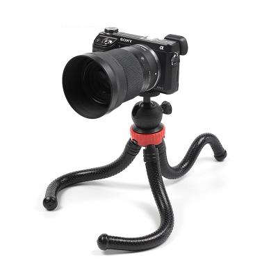 China 360 Degree Rotation Portable Tripod Flexible Octopus Travel Mini Mobile Phone Tripod For Smartphone DSLR Camera for sale