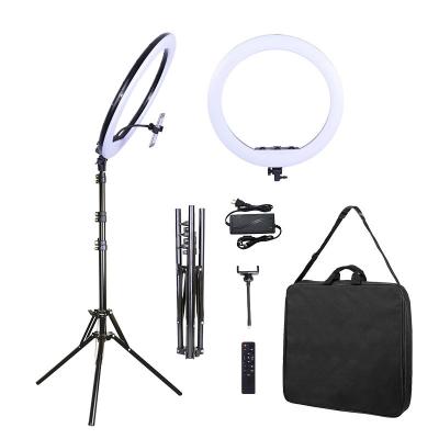 China ABS+Aluminum Aros de luz 21 inch Ring Light with 2m Tripod Stand for Tik Tok Youtube Vlog LED Visual Light for sale