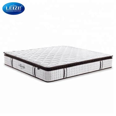 China Best Hypoallergenic Pillow Top California King Size Pocket Spring Mattress for sale