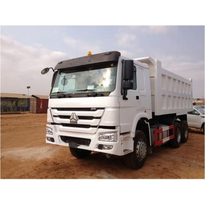 China Sinotruck howo dump truck WD615.47 Euro 2 371 HP engine HOWO mining dump truck with 5600x2300x1500mm cargo box > 8L for sale