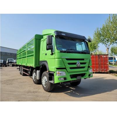 China SINOTRUCK Euro 2 351 - 450hp 6*4 Left Hand Driving Fence cargo truck 103500x2550x3450mm for sale