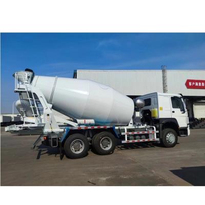 China Construction worksÂ  Africa Best Selling 10 Wheels 6x4 10cbm Sinotruck concrete mixer truck with cheap price for sale