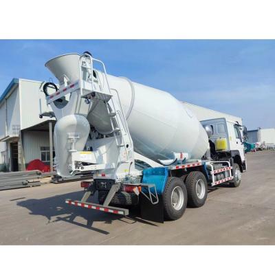 China Construction worksÂ  High Capacity Sinotruk Official 6x4 Left Hand Driving HOWO 10cbm Cement Concrete Mixer Truck for Sale with CE for sale