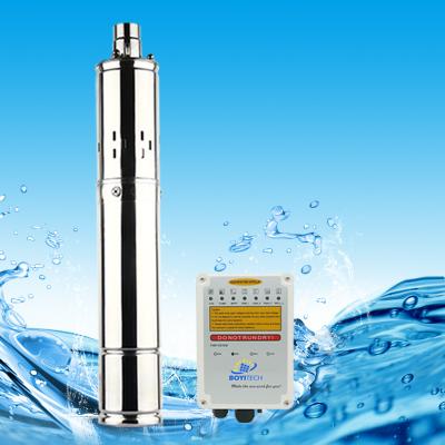 China Irrigation and Agriculture DC Solar Screw Pump 48 Volt Submersible Water Pump for Irrigation for sale