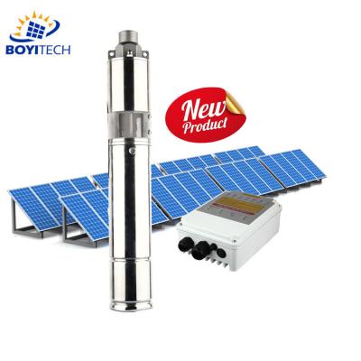 China Submersible 3 Inch 48v DC Submersible Solar Water Pump For Irrigation for sale