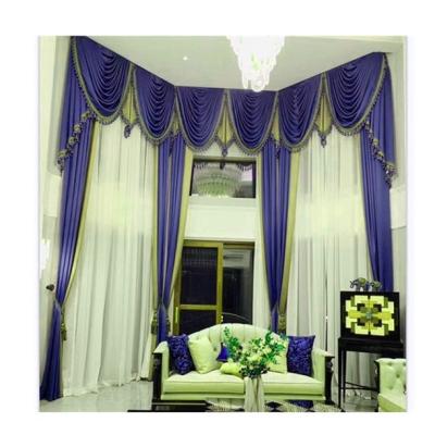 China Blackout Romantic Interesting Retail Grommet Embroidered Sheer Tree Tulle Curtains Rod Pocket for sale