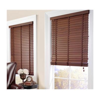 China Lightweight Basswood Slat Window Shade Adjustment Rebate Wood 2