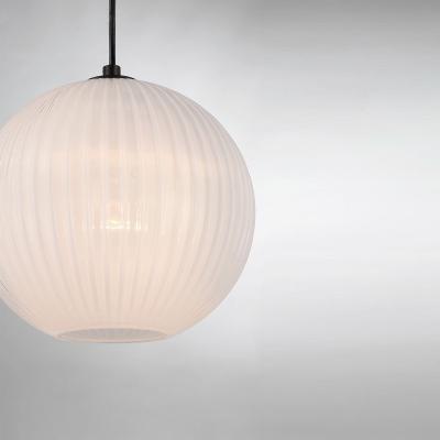 China 2022 traditional new design Matte White Glass Shade Pendant for dining cafe price the good for sale