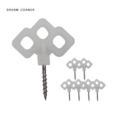 China Outdoor Bright Dream Corner Screw Floor Nails 7*5.1cm for sale