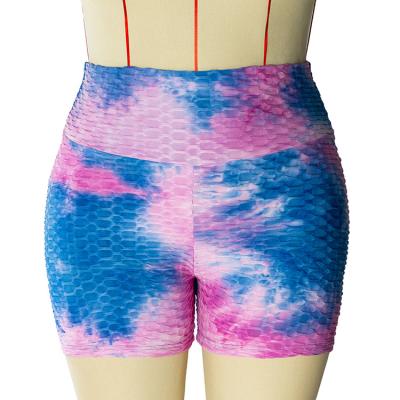 China New Design Breathable Bubble High Waist Seamless Gym Workout Yoga Panties Leggings Shorts Woman For Yoga Gym Sports for sale