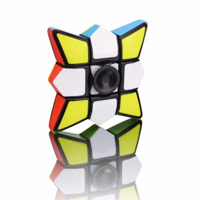 China Toy Fanxin 3D Cartoon Magic Finger Gyro Puzzle Cartoon Cube Finger Gyro Compass Toy for sale