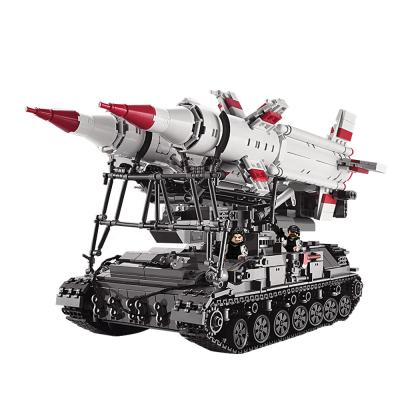 China Building Toy Tank Model Building Blocks Children's Day SA-4 Ganef Panzer DIY Gifts Enlighten Bulk Puzzle Bricks Toys for sale