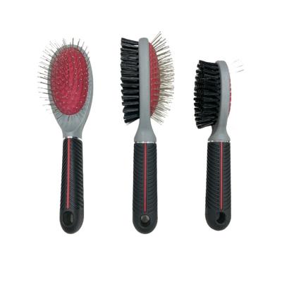 China Factory Stocked Hot Selling Easy Using Dog Brush To Shed Dog Hair Brush Pet Grooming Comb for sale