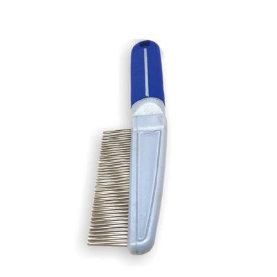 China Stocked factory sells new design dog grooming products easy-to-handle comb for pet flea combs for sale