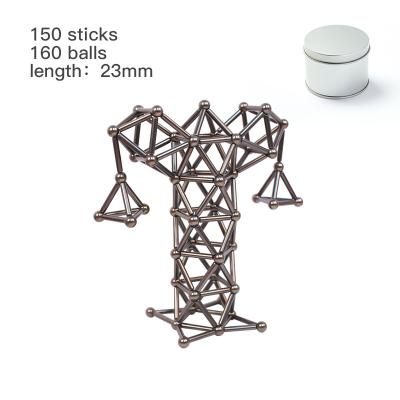 China Toy Tensoger Kids Educational Toys 3D Diy Building Blocks Smart Toy Building Magnetic Magnetic Sticks Blocks for sale