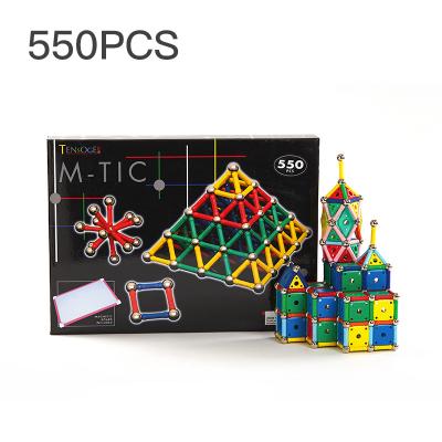 China Smart Toy 550 Building Blocks 3D Diy Toy Tensoger Kids Educational Toys Building Blocks Magnetic Magnetic Tiles for sale