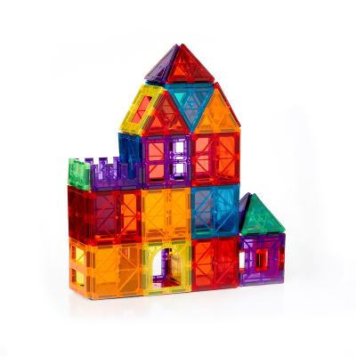 China Building Toy Tensoger Kids Educational Toys Magnetic Constituent Blocks 3D Diy Tiles Education Learning Toys for sale