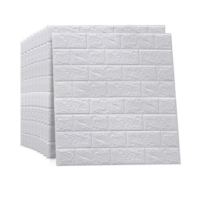 China Modern White Self Adhesive Wall Paper Foaming 3D Foaming PVC Edging For Wallpaper for sale