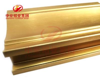 China door & Gold Aluminum Aluminum Profile Supplier Window Profile Aluminum Extrusion for sale